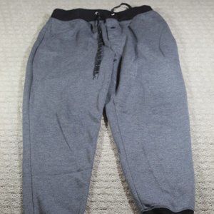 Fruit of the Loom Men's Size Small Grey Drawstring PJ Pants
